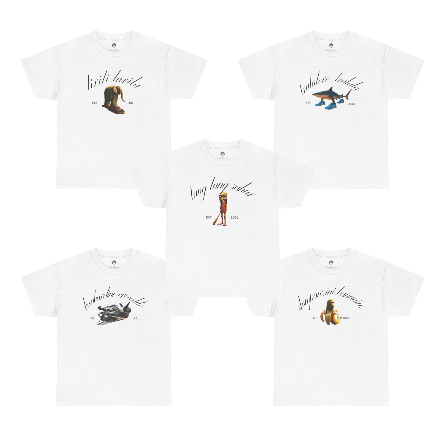 Italian Brainrot Tees