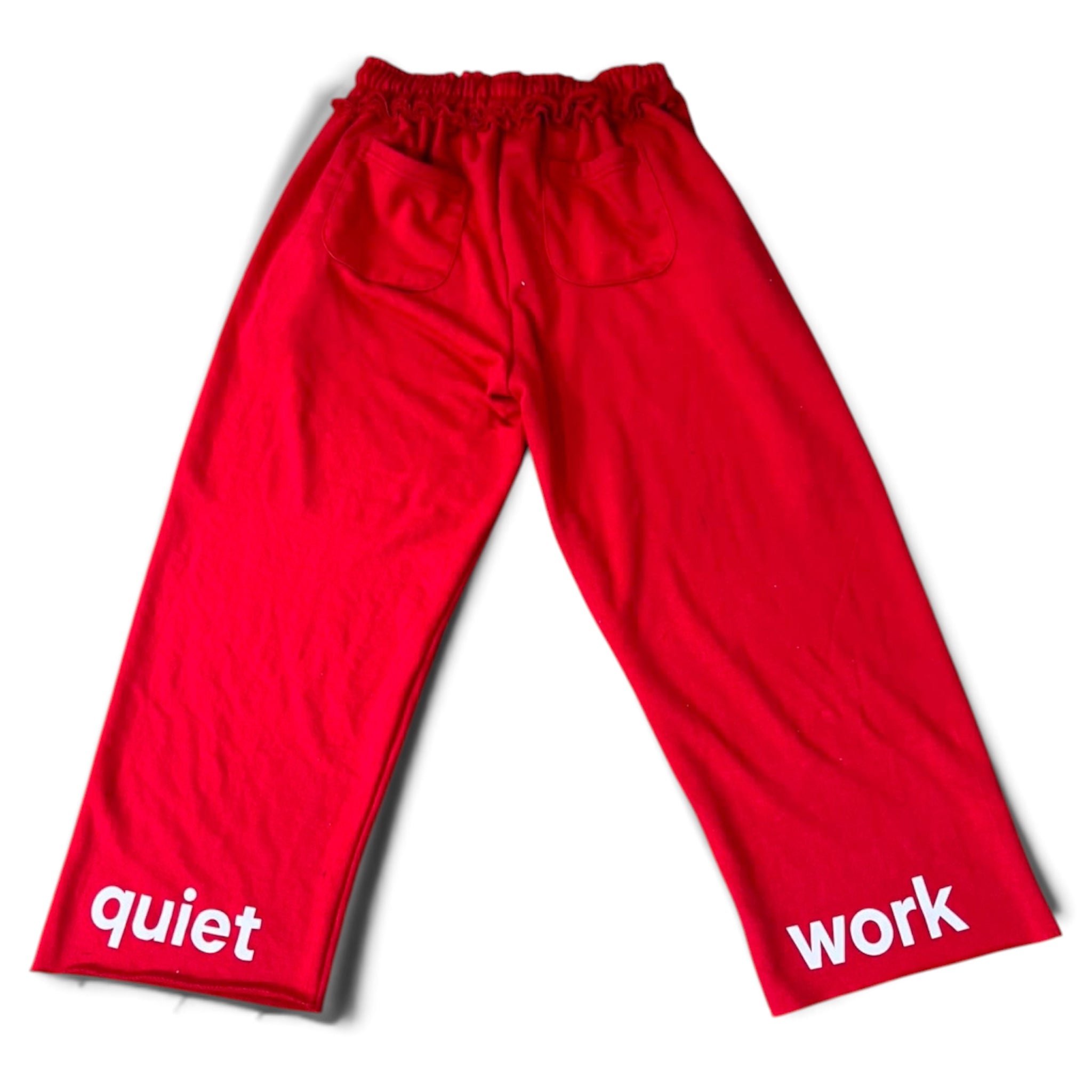 QUIETWORK SWEATPANTS RED
