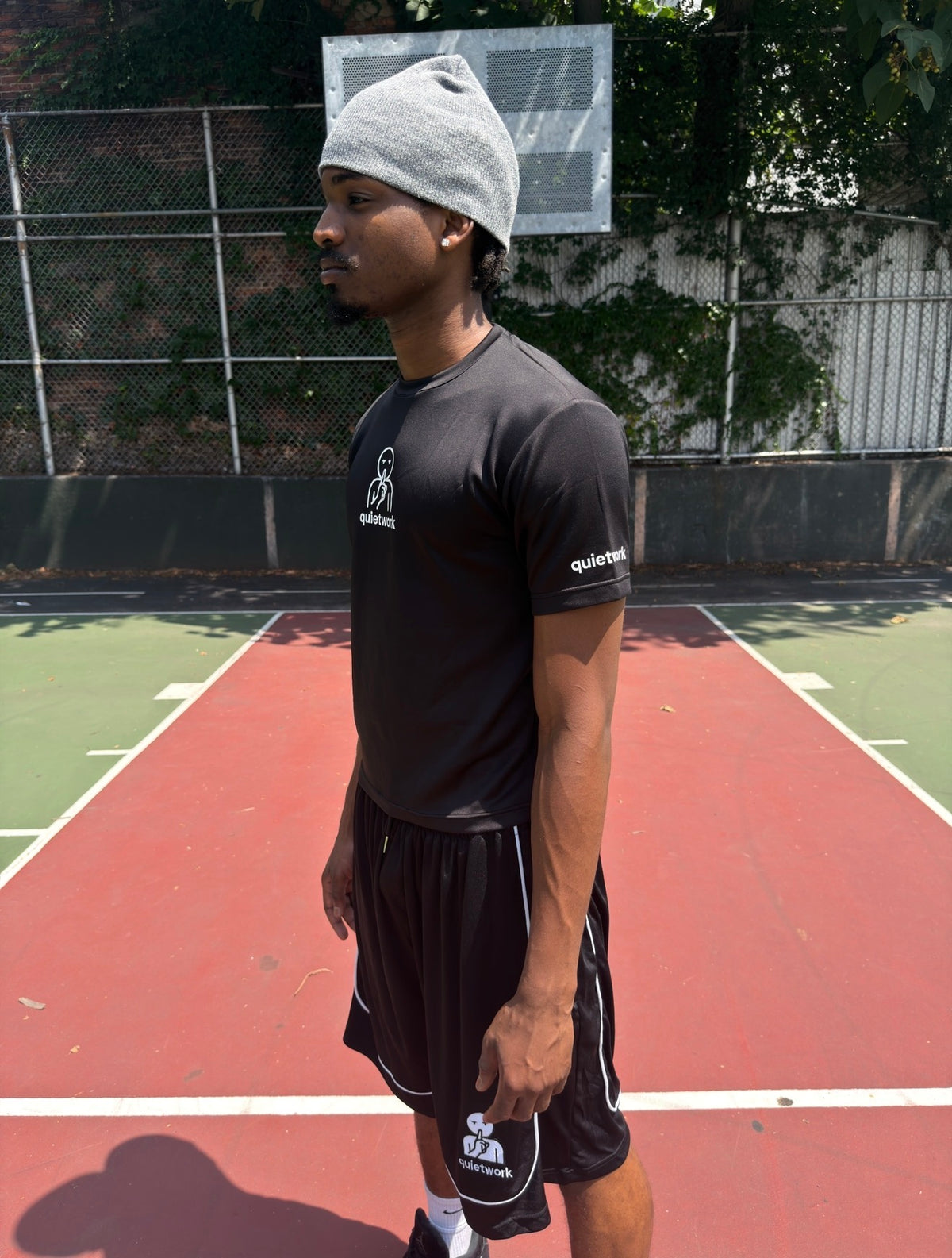 QUIETWORK T-SHIRT BLACK