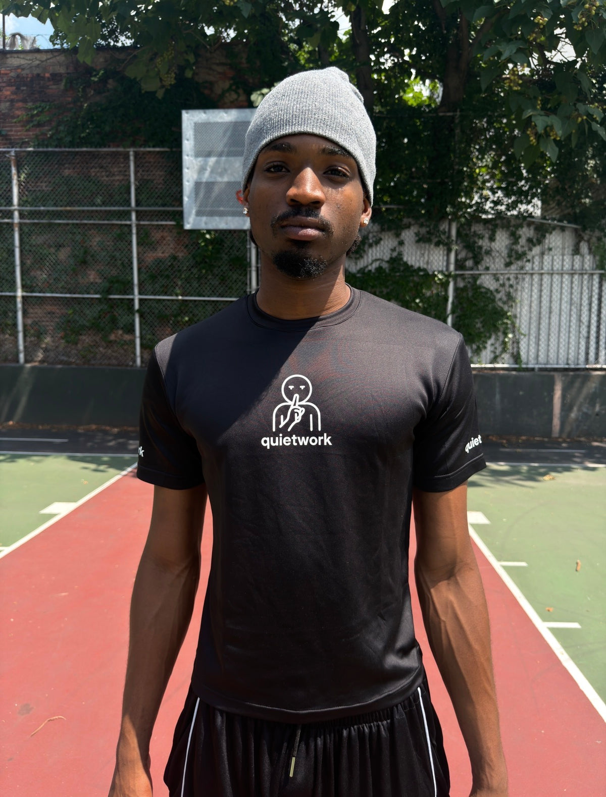 QUIETWORK T-SHIRT BLACK