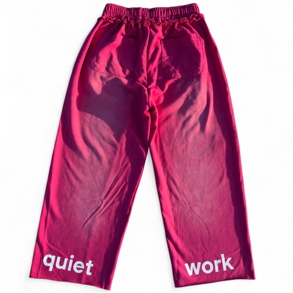 QUIETWORK SWEATPANTS PINK
