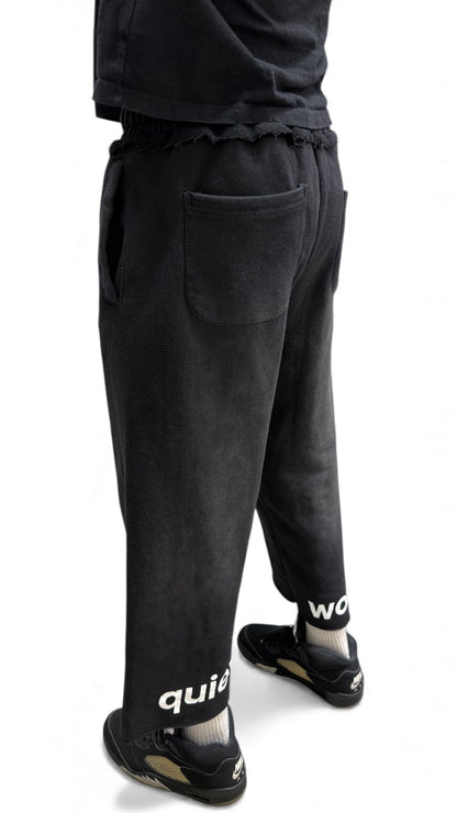 QUIETWORK SWEATPANTS BLACK